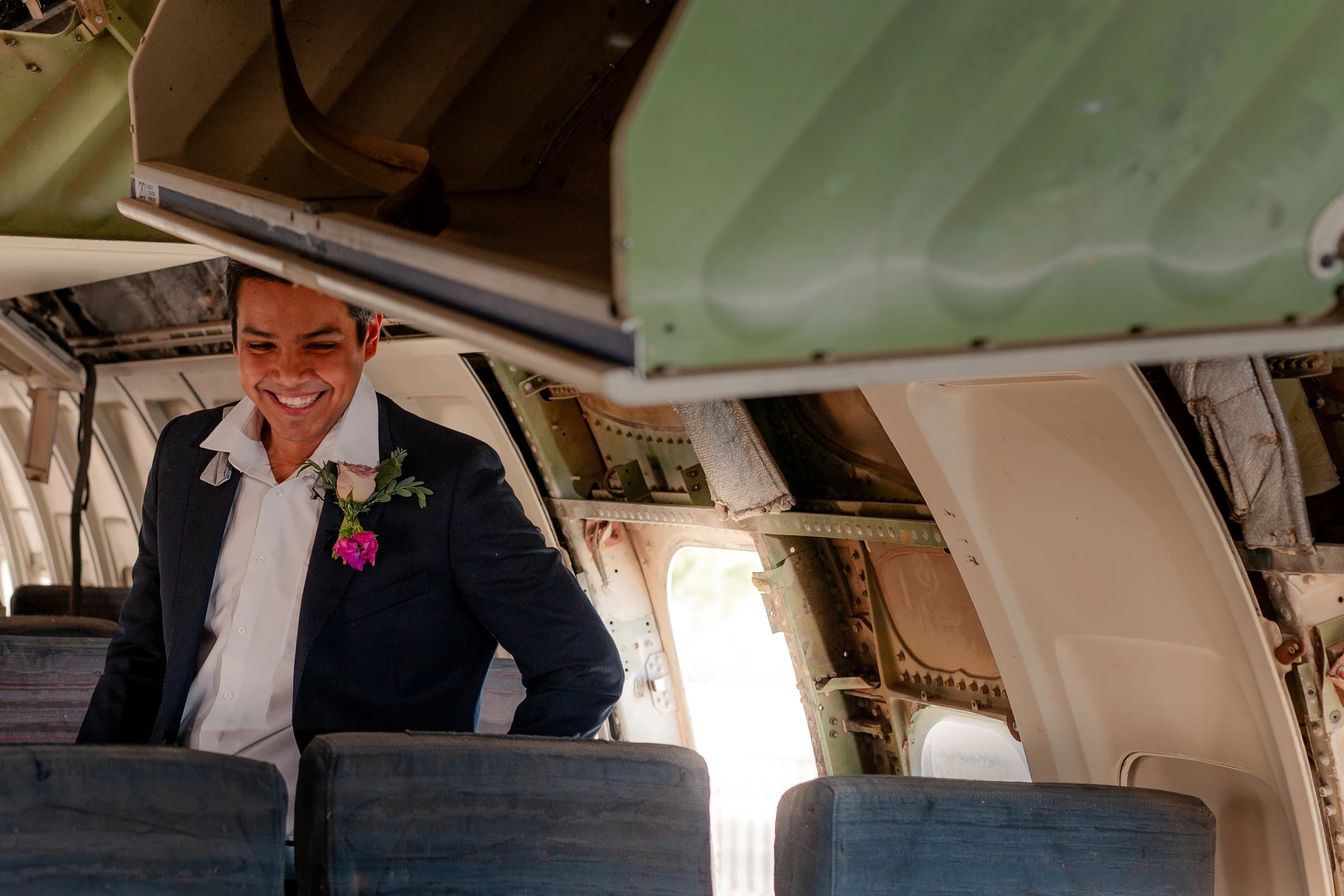 Cockpit and cabin interior details