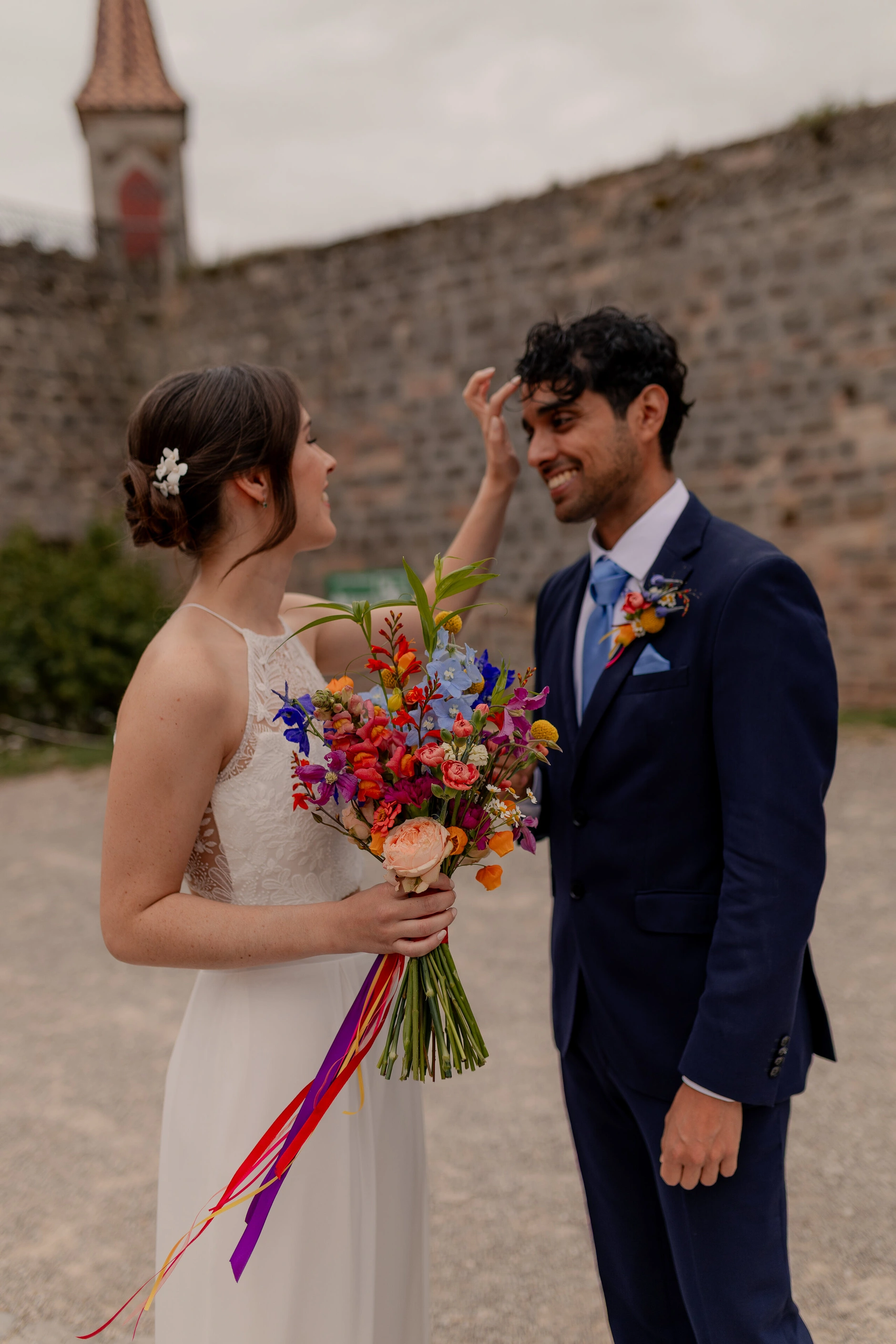 Wedding ceremony – Selina and Manuel at Burg Abenberg castle, Bavaria