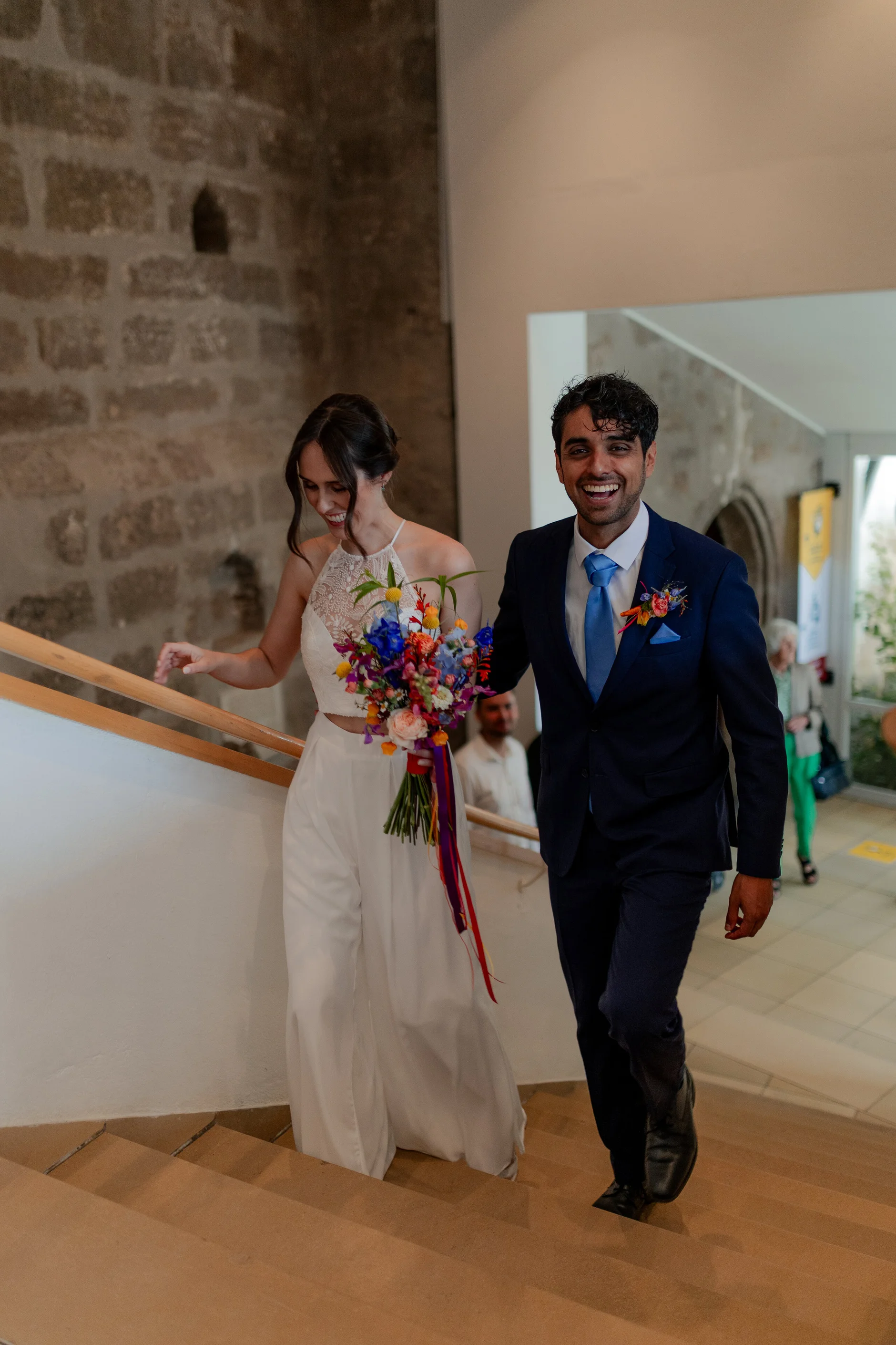 Evening celebration – Selina and Manuel at Burg Abenberg castle, Bavaria
