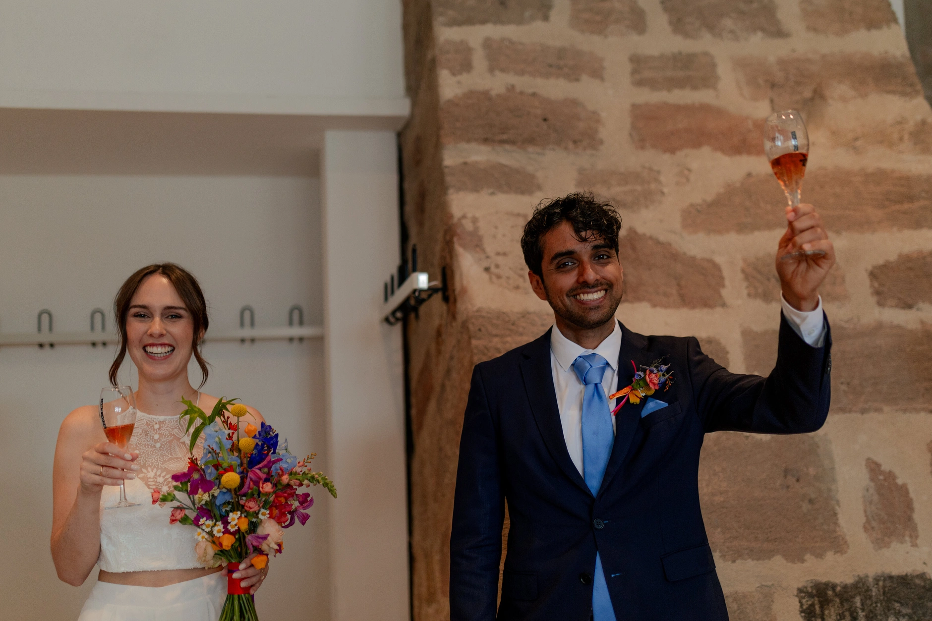 Evening celebration – Selina and Manuel at Burg Abenberg castle, Bavaria