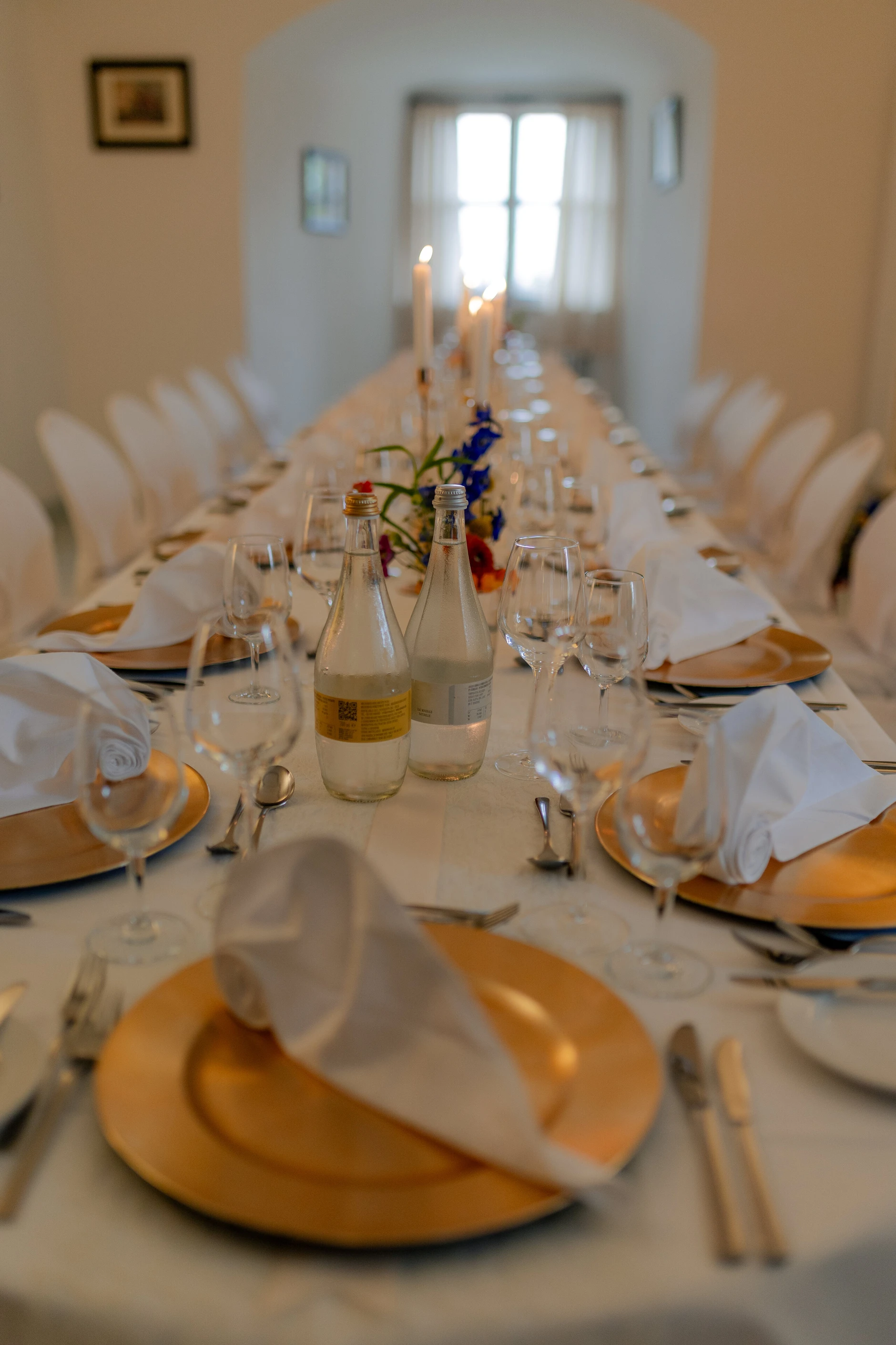 Evening celebration – Selina and Manuel at Burg Abenberg castle, Bavaria