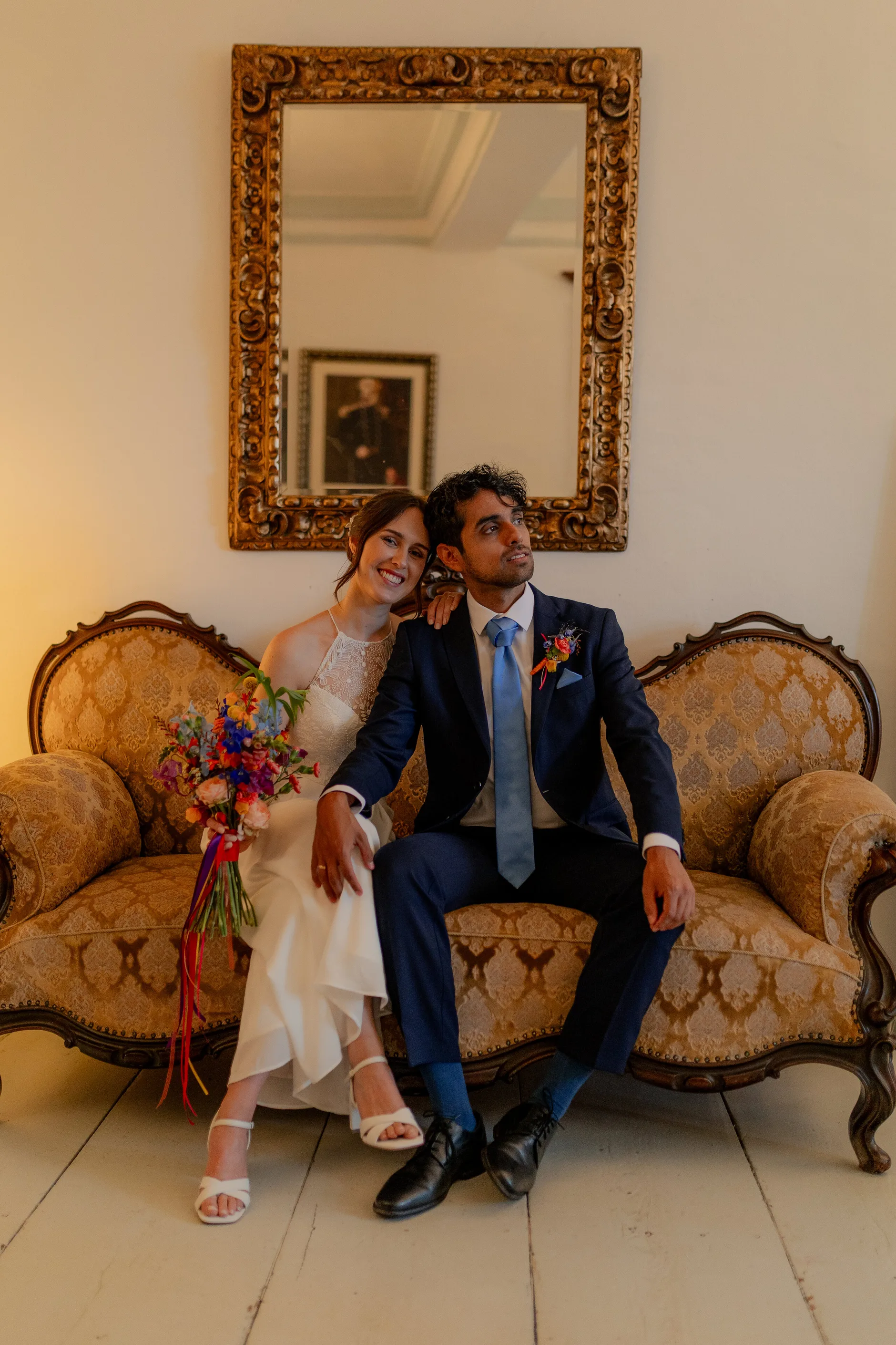 Evening celebration – Selina and Manuel at Burg Abenberg castle, Bavaria