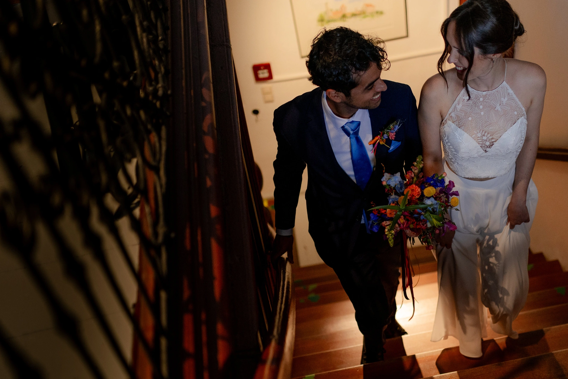 Evening celebration – Selina and Manuel at Burg Abenberg castle, Bavaria