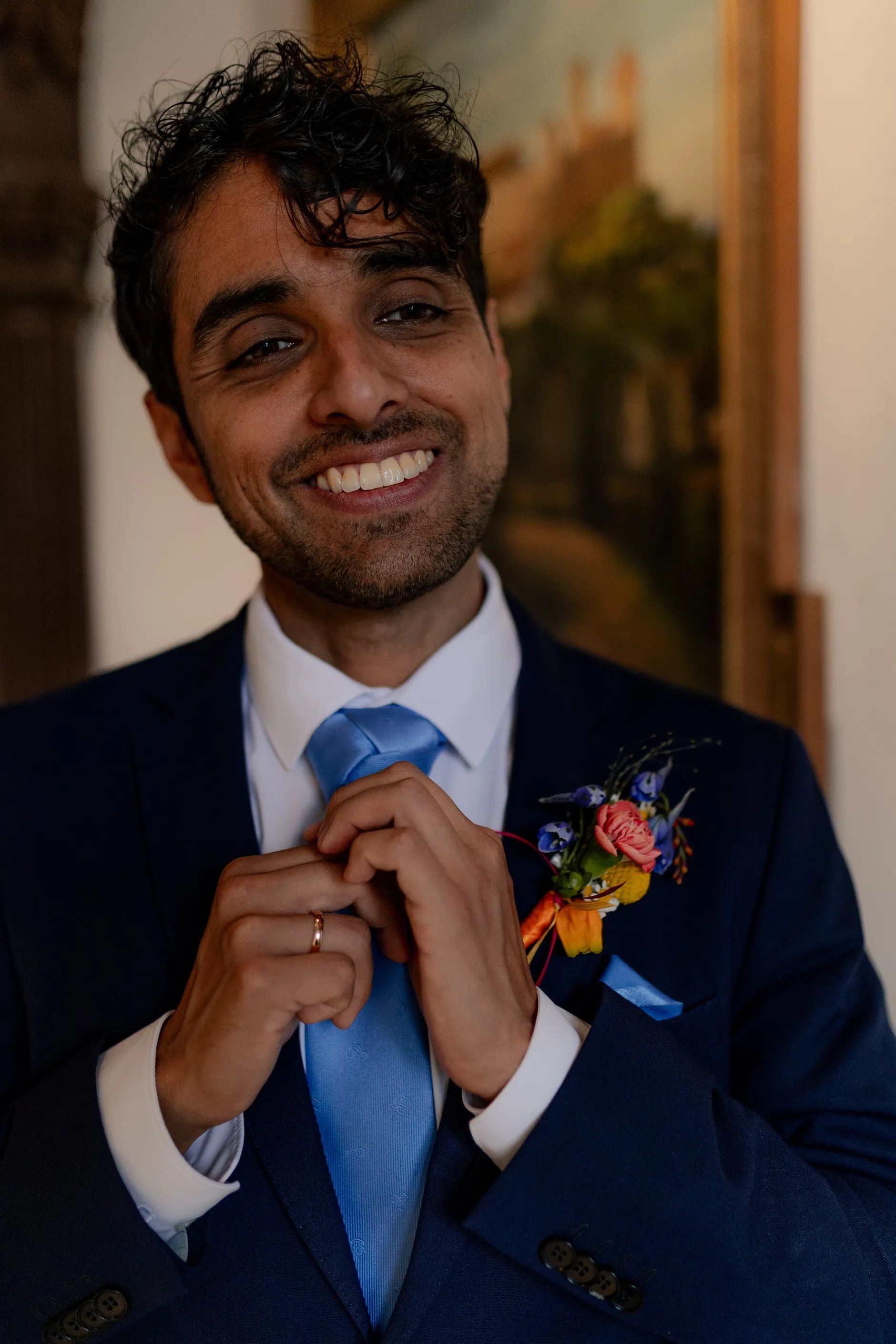 Evening celebration – Selina and Manuel at Burg Abenberg castle, Bavaria