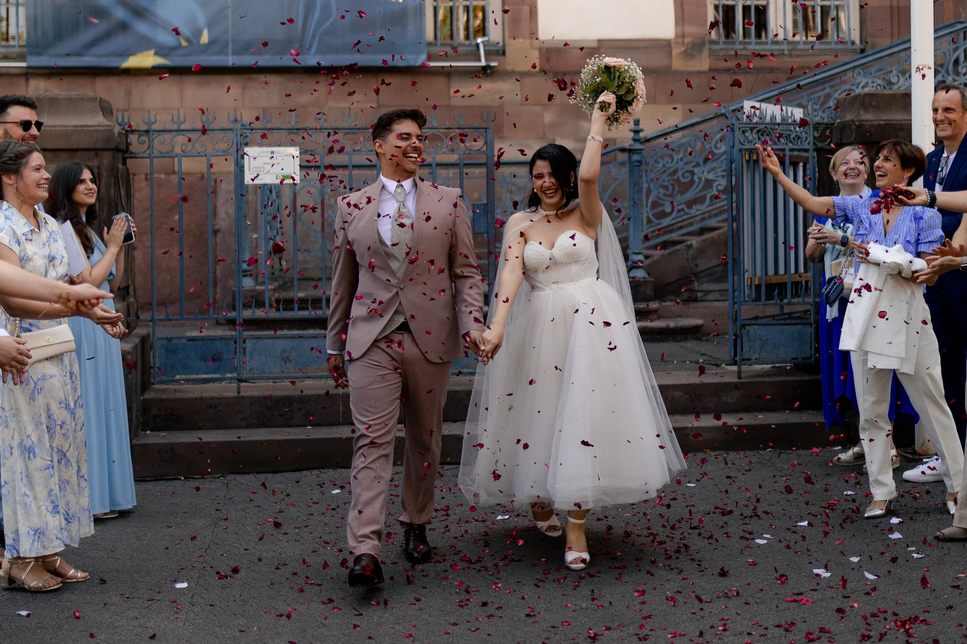 Emma and Julien – Joy and happiness at the wedding in Strasbourg