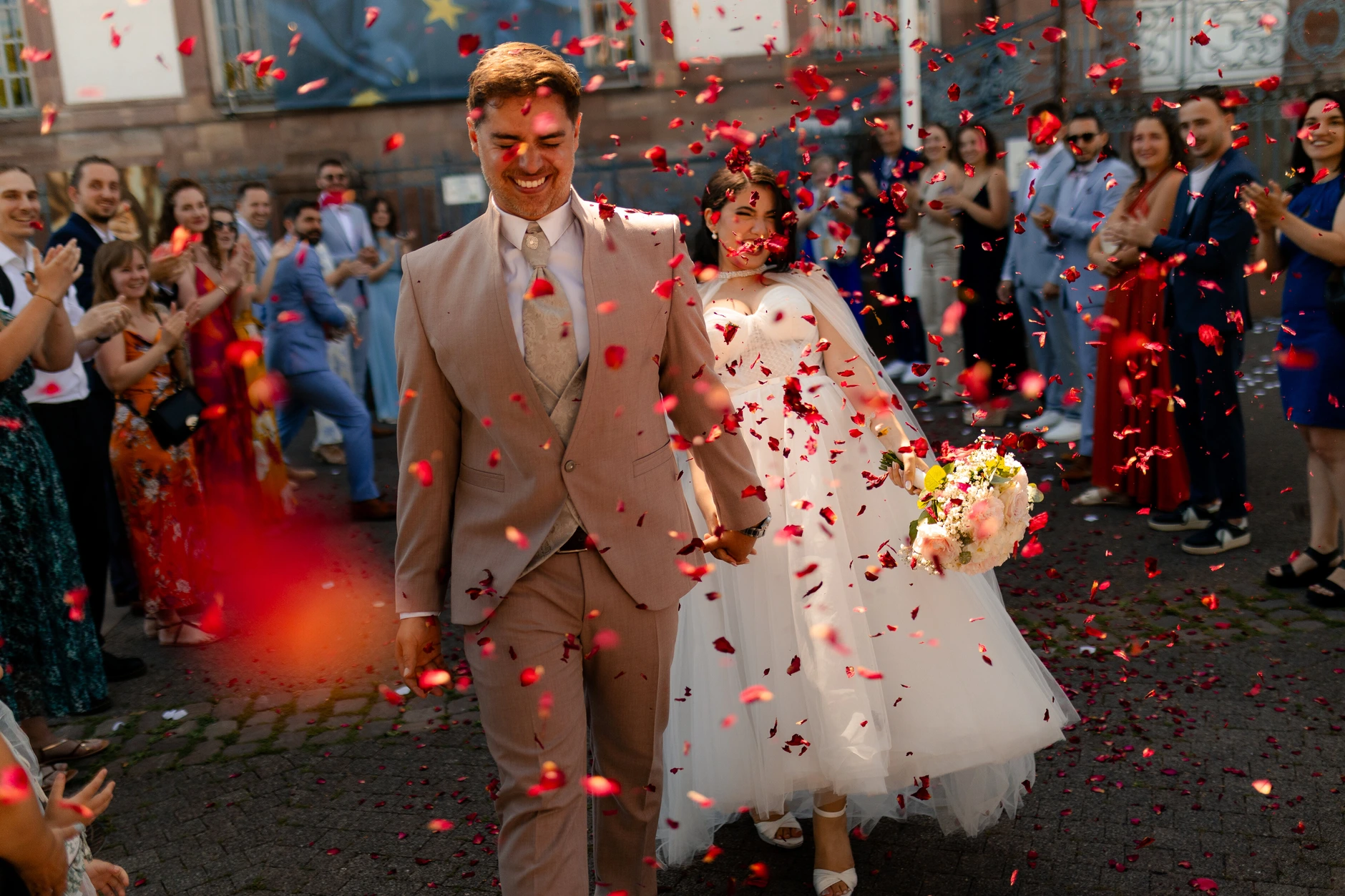 Emma and Julien – Joy and happiness at the wedding in Strasbourg