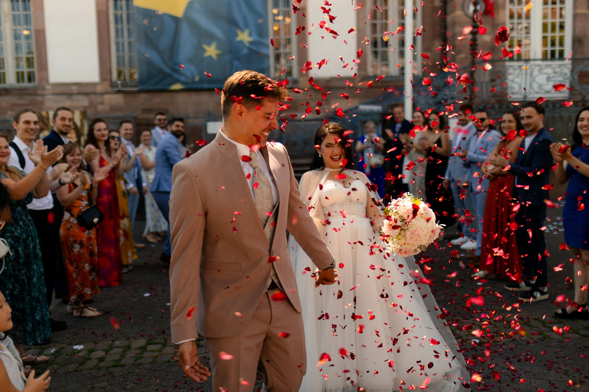 Emma and Julien – Joy and happiness at the wedding in Strasbourg