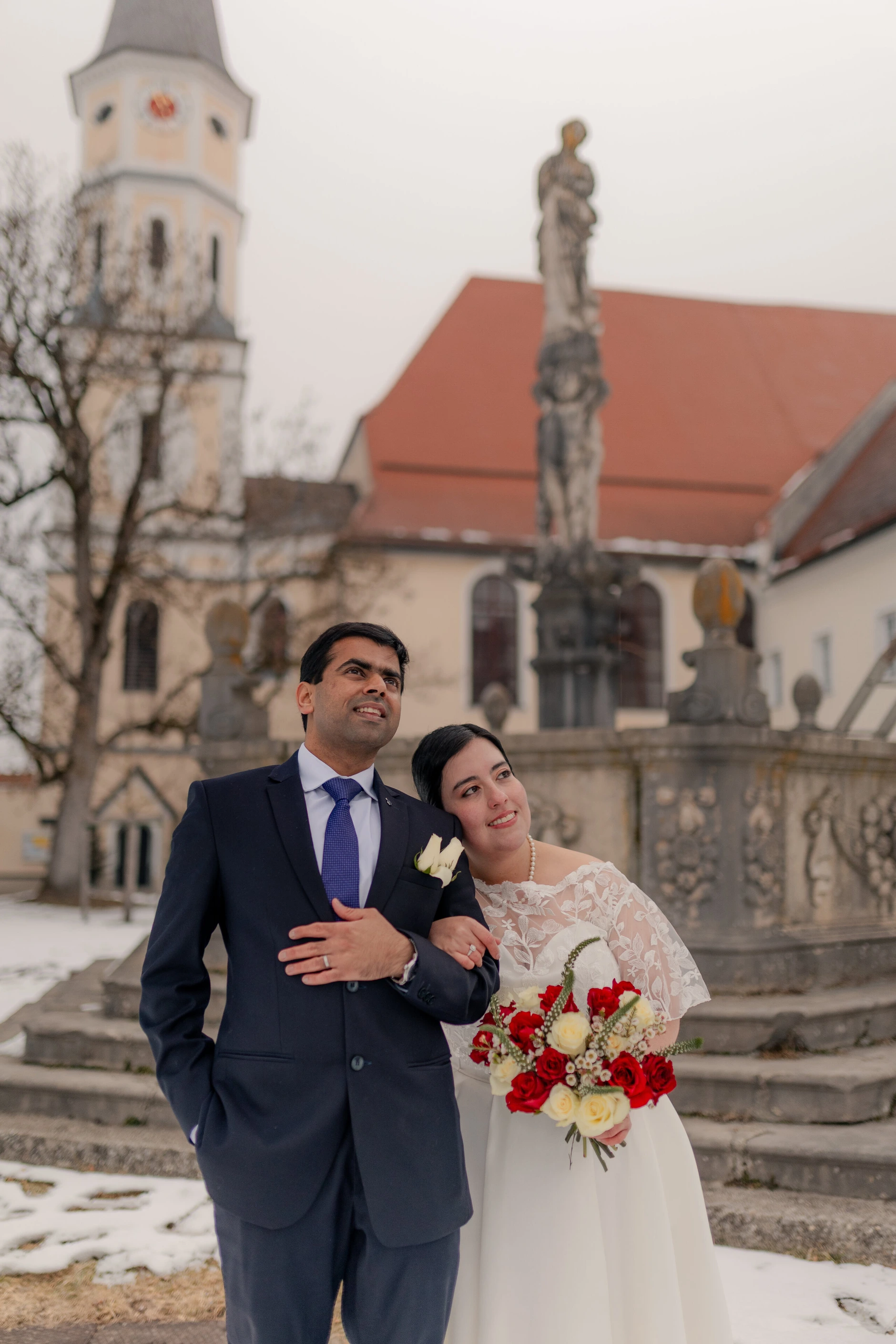 Gaby and Vitesh – Quiet wedding moments in Ranshofen, Austria