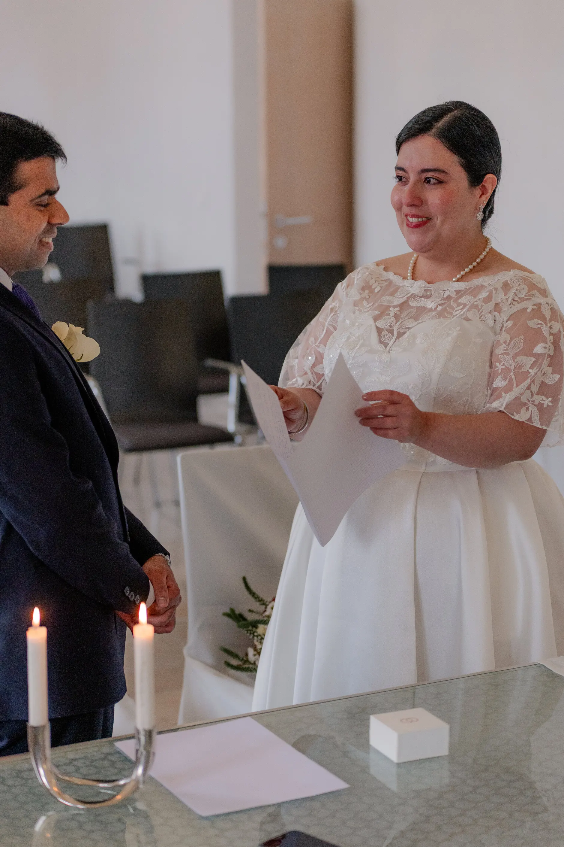 Gaby and Vitesh – Civil wedding ceremony at Standesamt Ranshofen, Austria