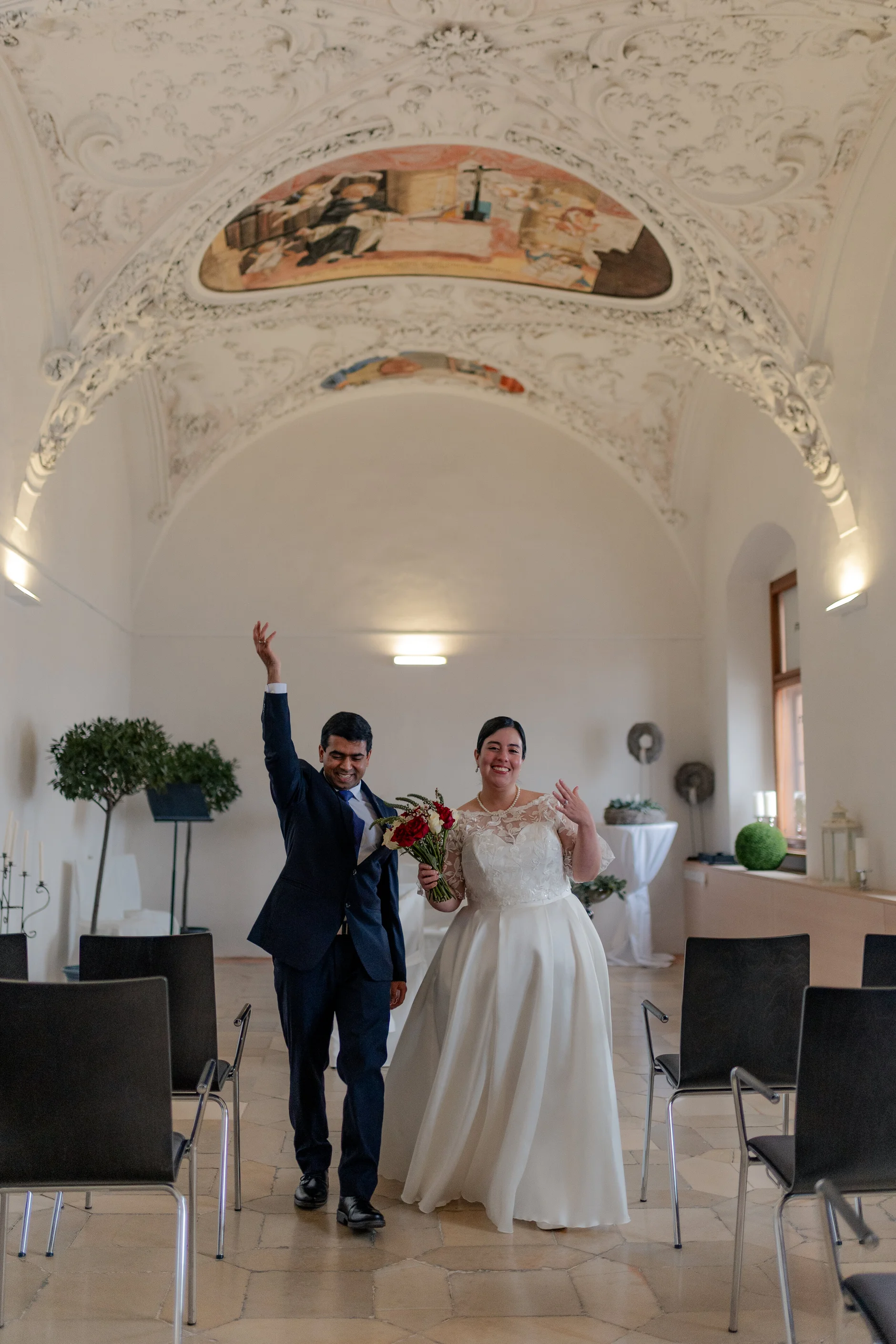 Gaby and Vitesh – Civil wedding ceremony at Standesamt Ranshofen, Austria
