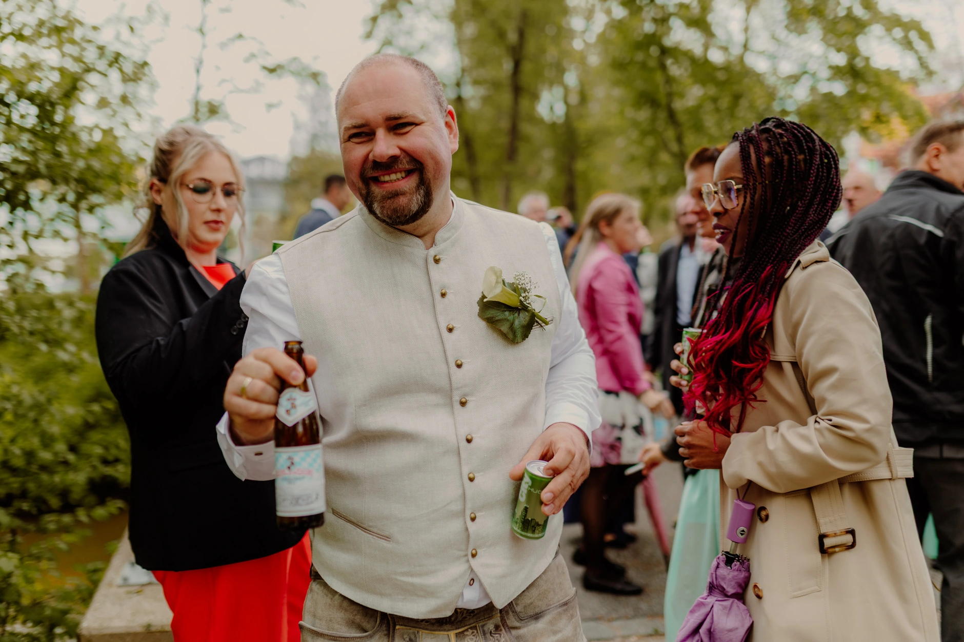 Haiko y Jocelyn – Recepción y cena de boda en Gasthaus Bartl