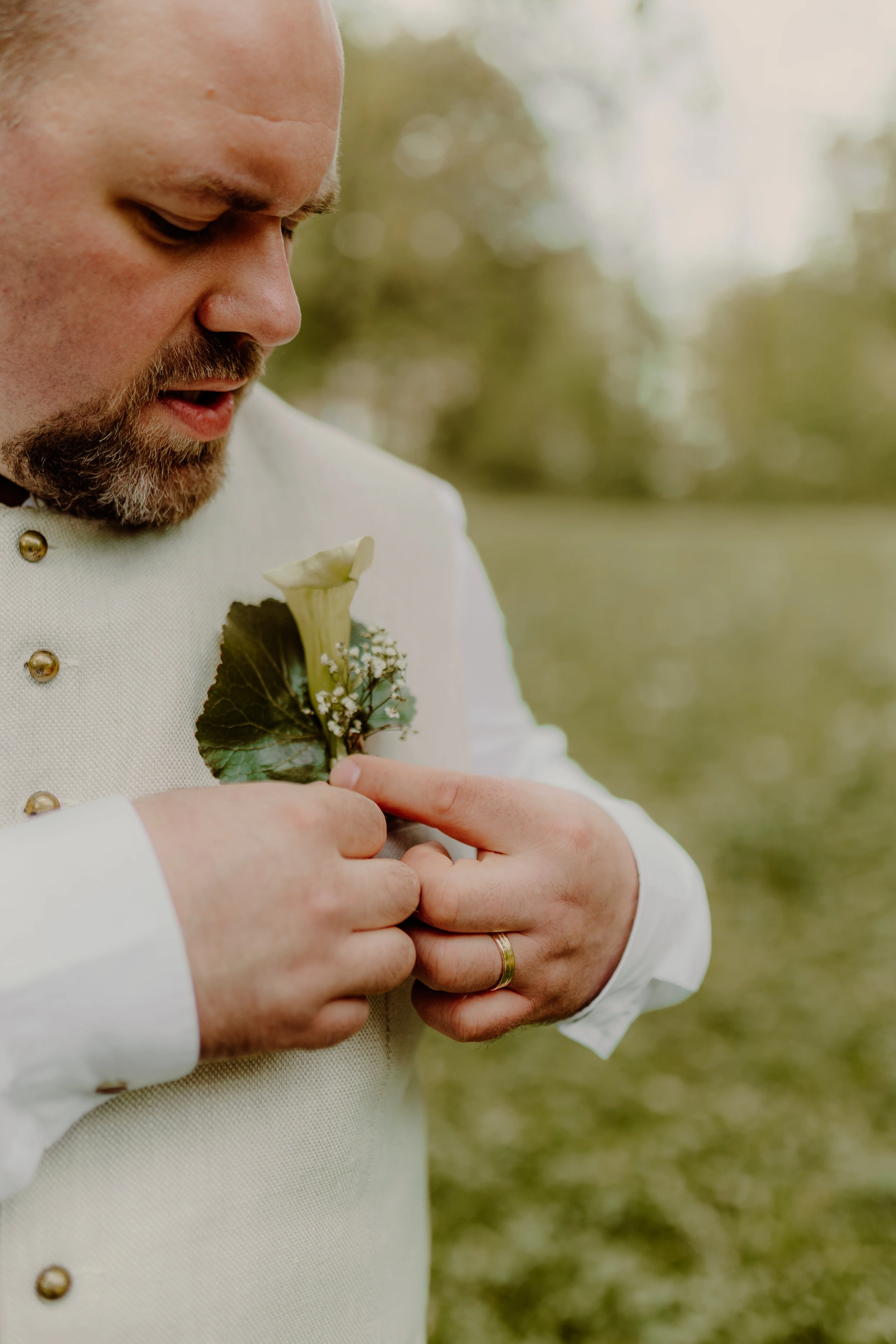 Haiko y Jocelyn – Brindis y discursos en la recepción de boda en Gasthaus Bartl