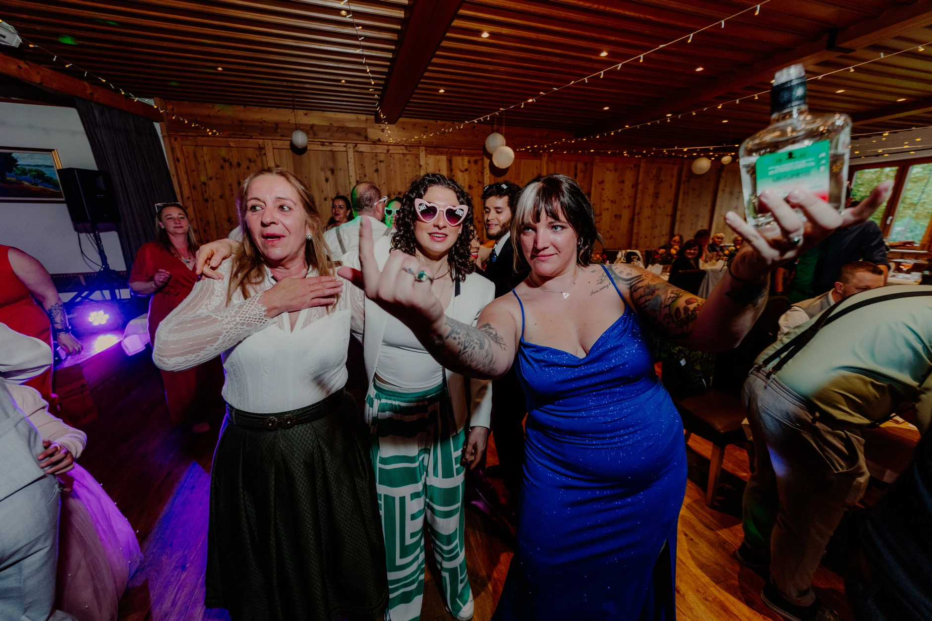 Haiko y Jocelyn – Baile en la celebración de boda en Gasthaus Bartl, Baviera