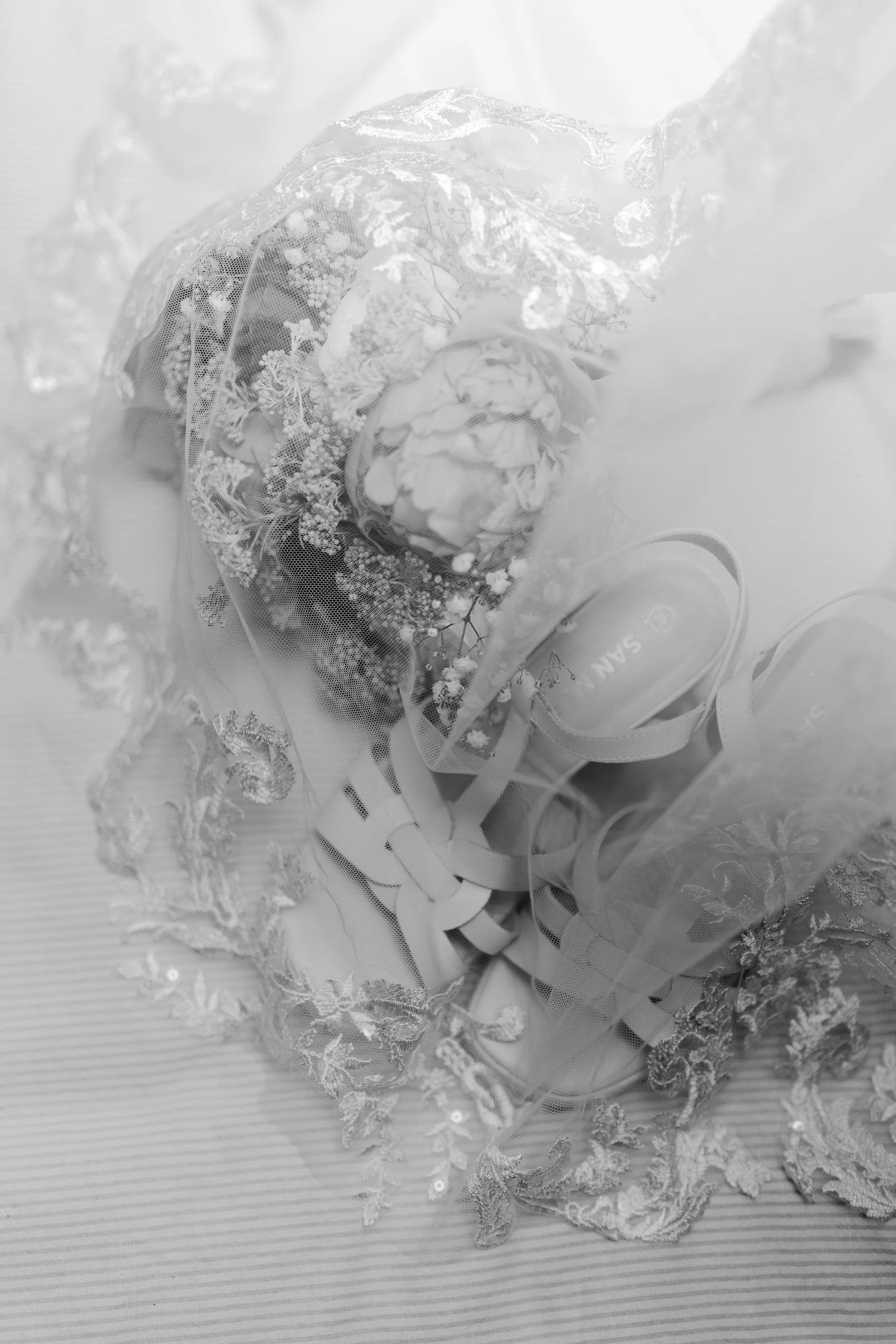 El novio Romain with family, outdoor group photo – boda Milly-la-Forêt Francia