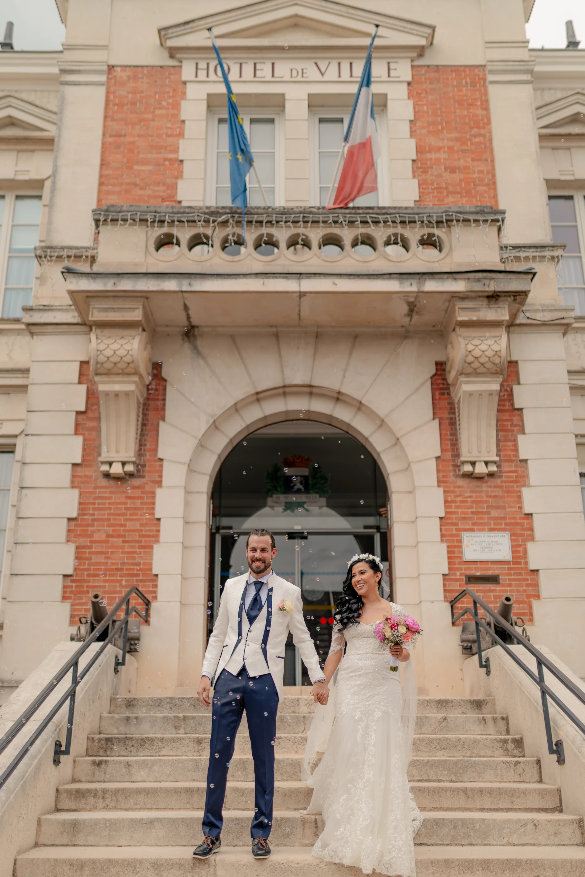 Reception venue interior – fotografía de boda Milly-la-Forêt Francia