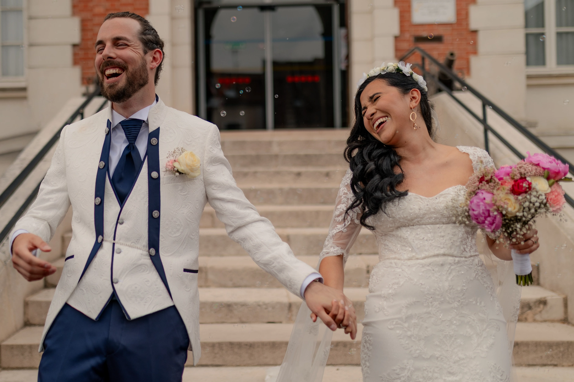 Reception photography candid – fotografía de boda Francia