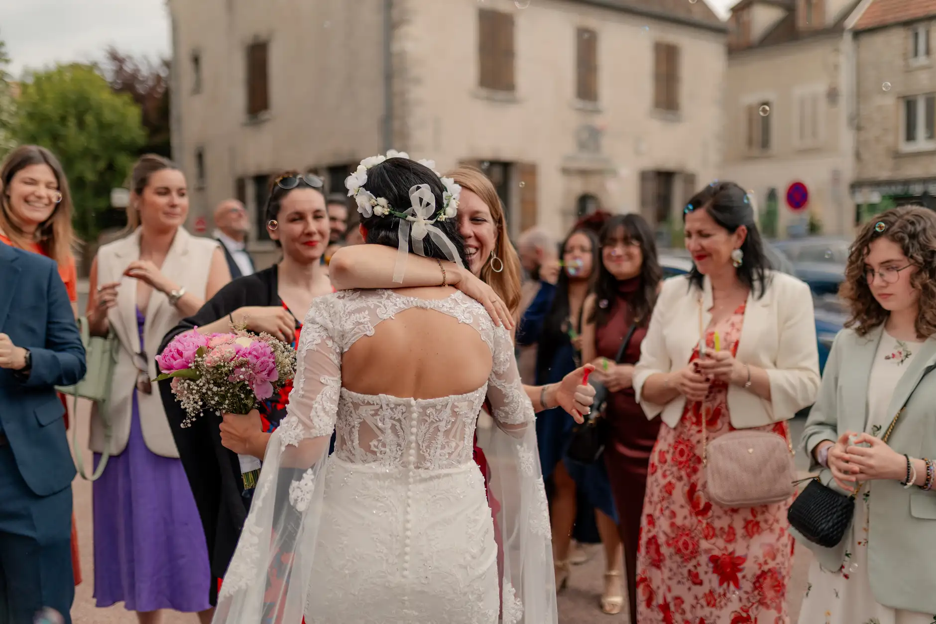Indoor recepción moment – fotografía de boda Milly-la-Forêt Francia