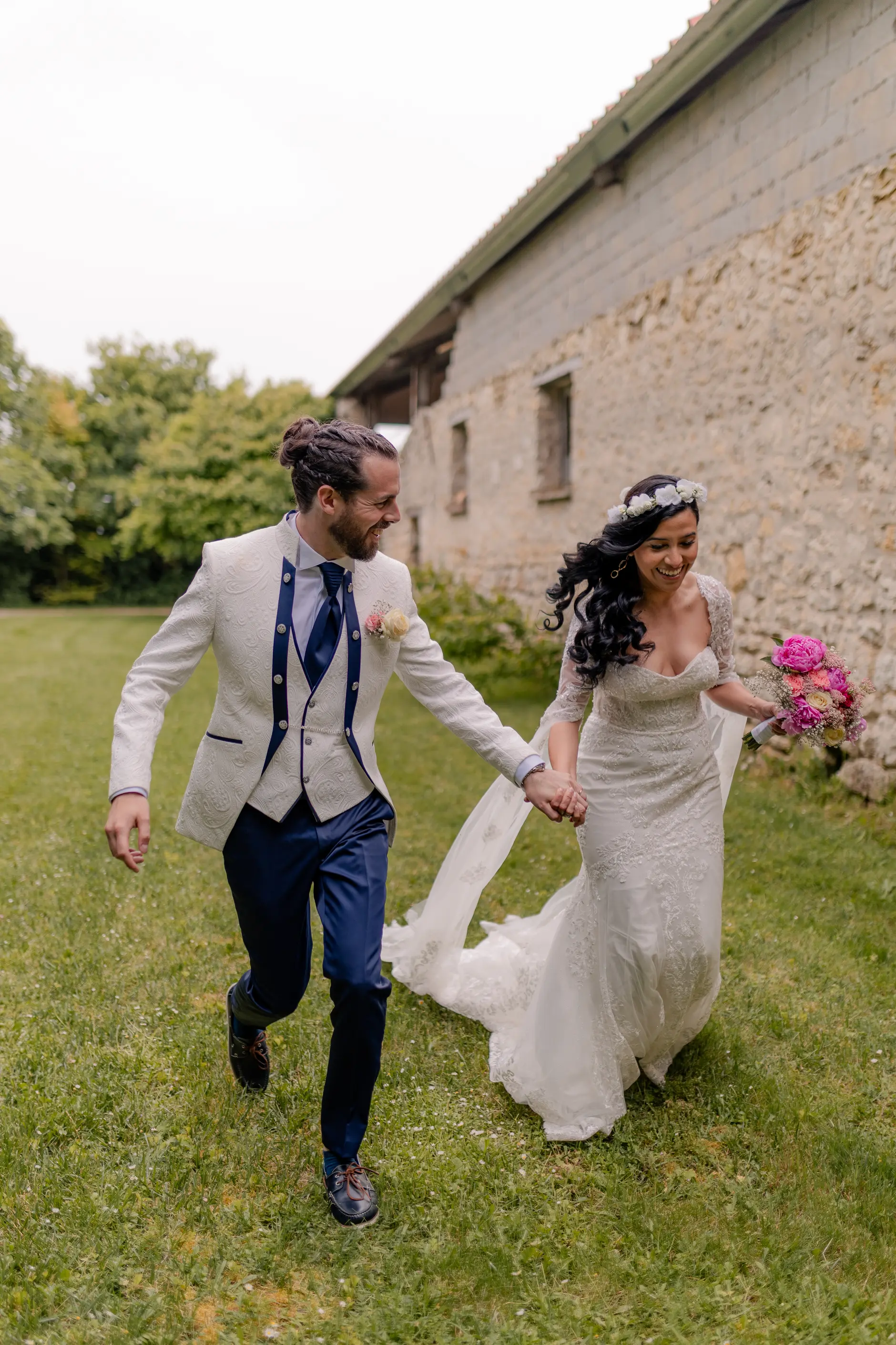 Venue interior photography – Deus y Romain boda Milly-la-Forêt Francia