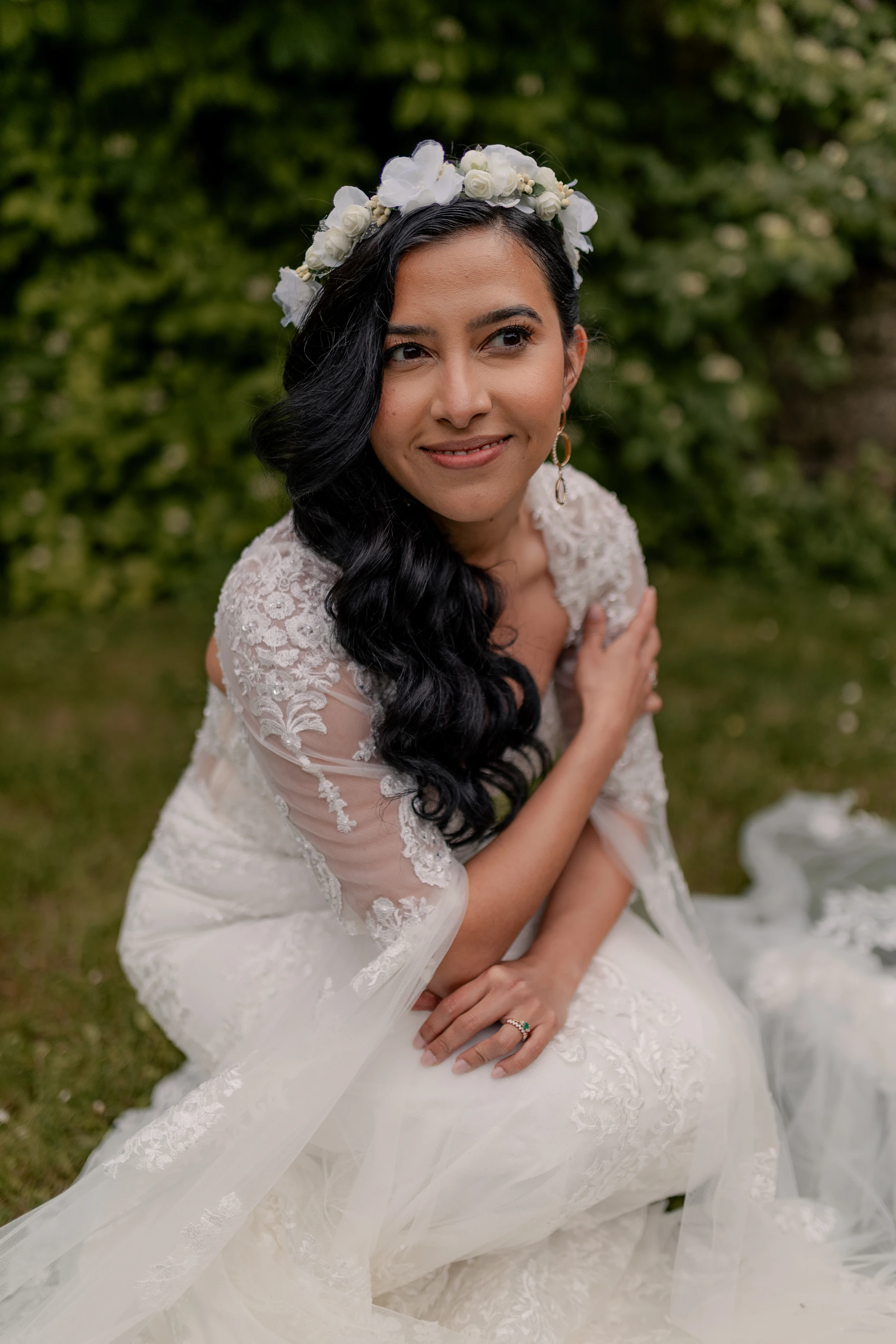 Couple in nature at evening – Deus y Romain boda Milly-la-Forêt Francia