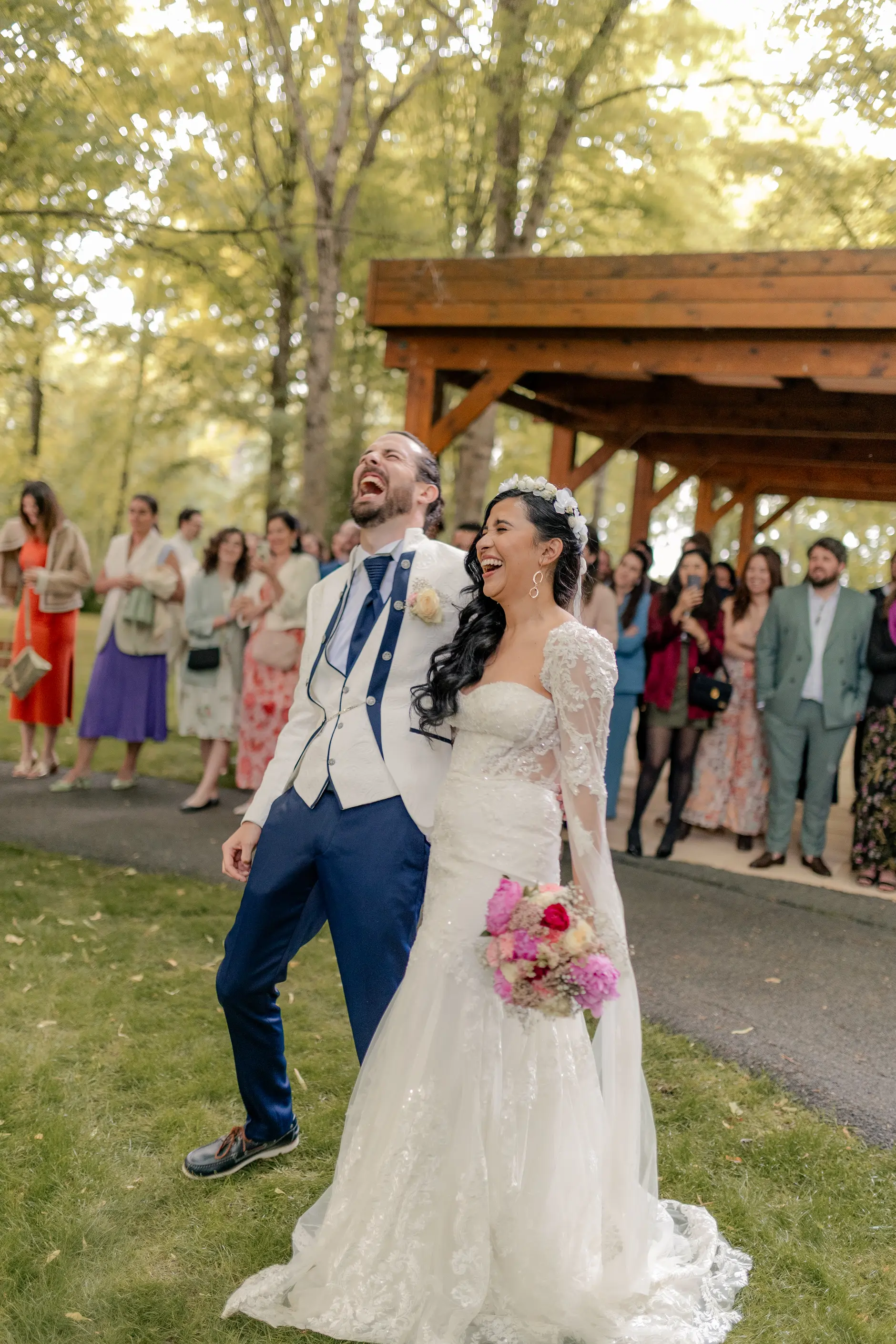 Night outdoor moment – fotografía de boda Milly-la-Forêt Francia