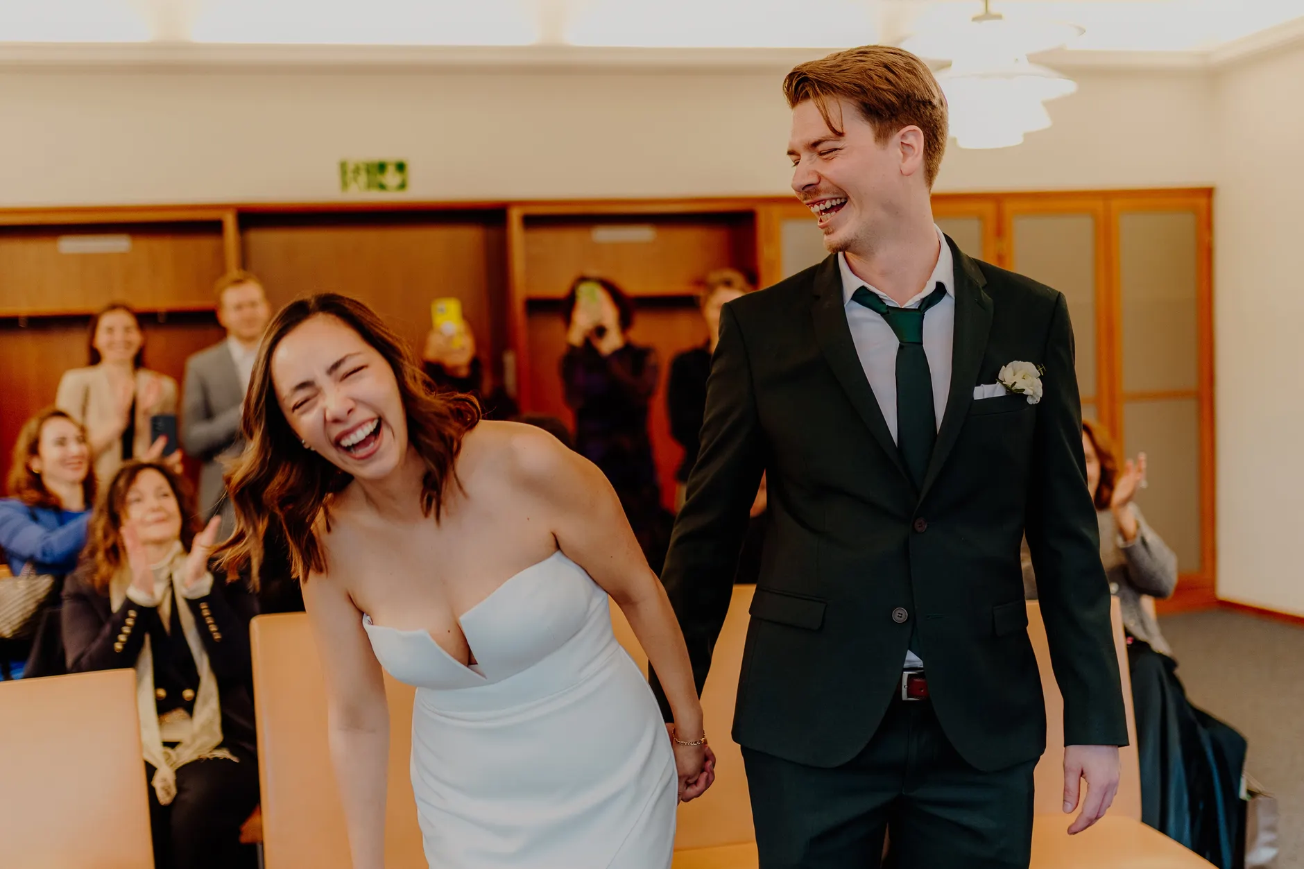Paulina and Pascal – Wedding moments at Standesamt Schwabing, Munich