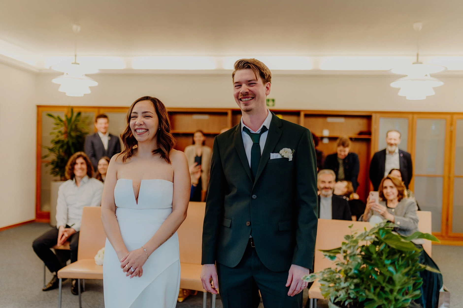 Paulina and Pascal – Wedding moments at Standesamt Schwabing, Munich