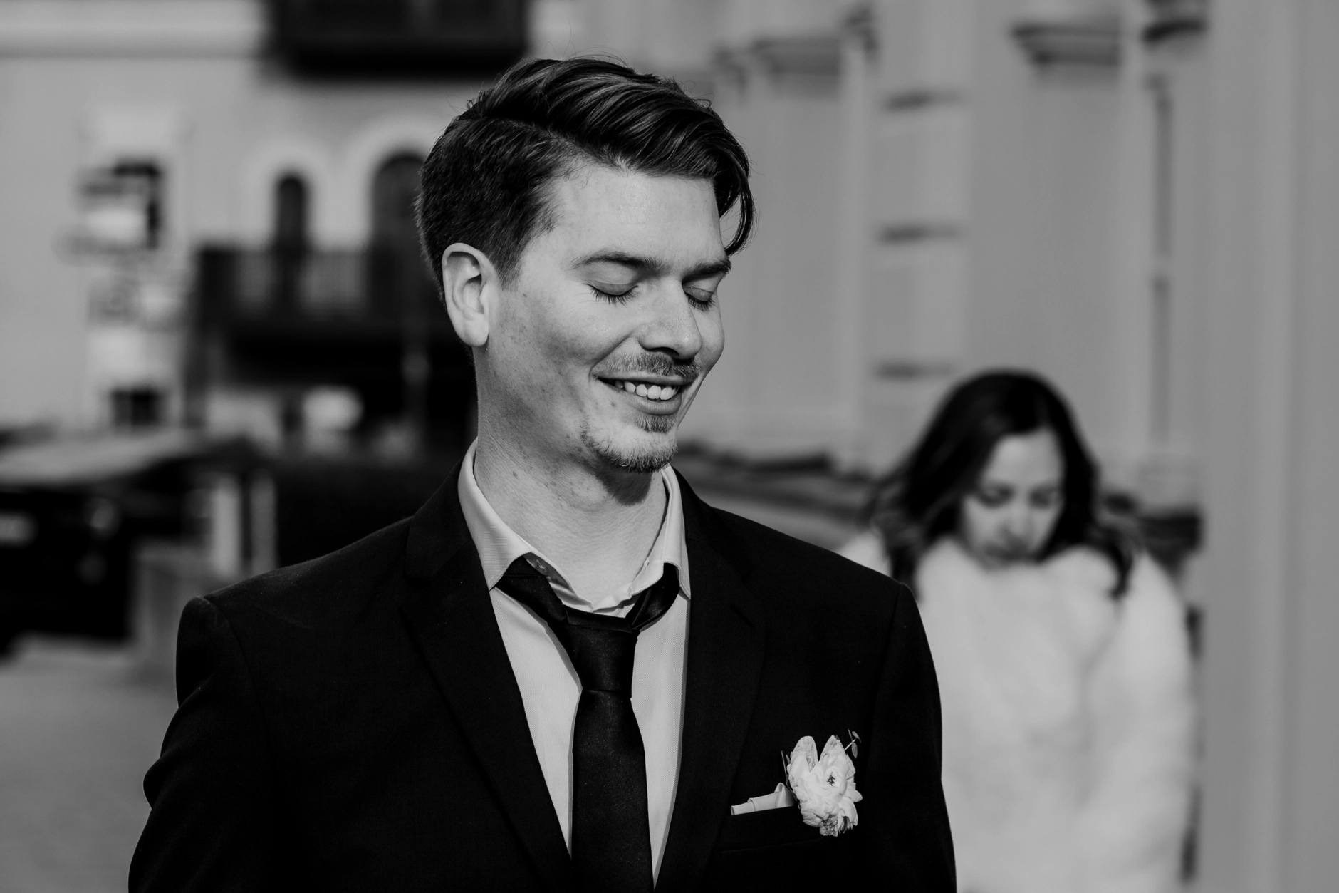 Paulina and Pascal – Group fun and celebration at the wedding in Schwabing, Munich