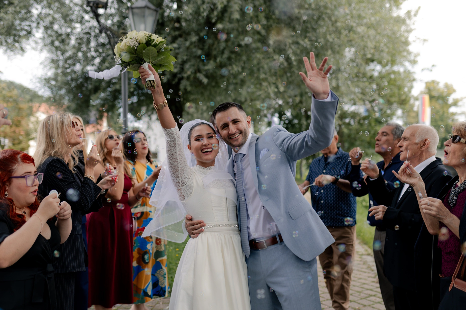 Virginia and Romano – Civil Wedding Ceremony at Wolfratshausen Standesamt, Upper Bavaria