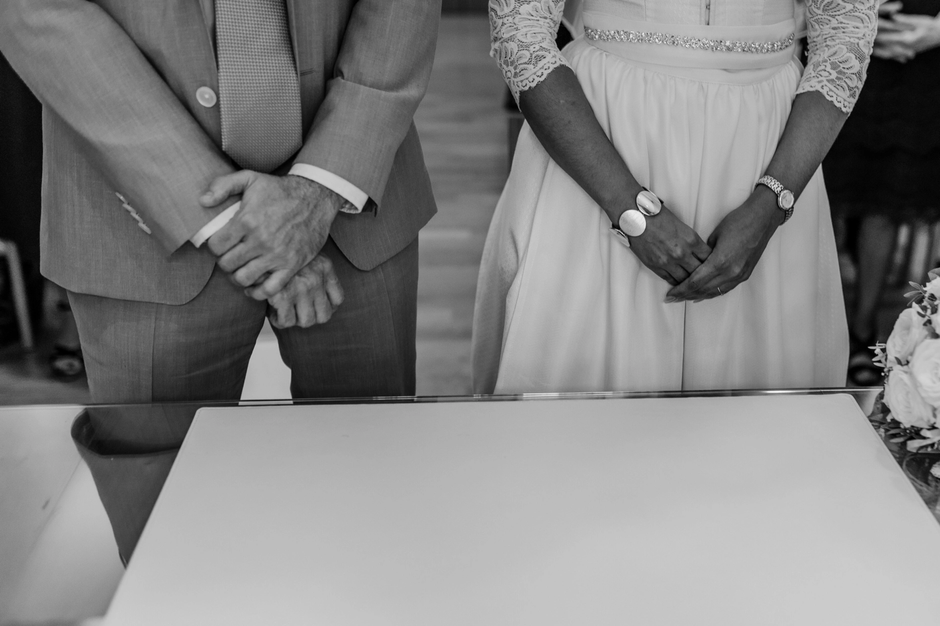 Virginia and Romano – Congratulations and Celebration after the Wedding