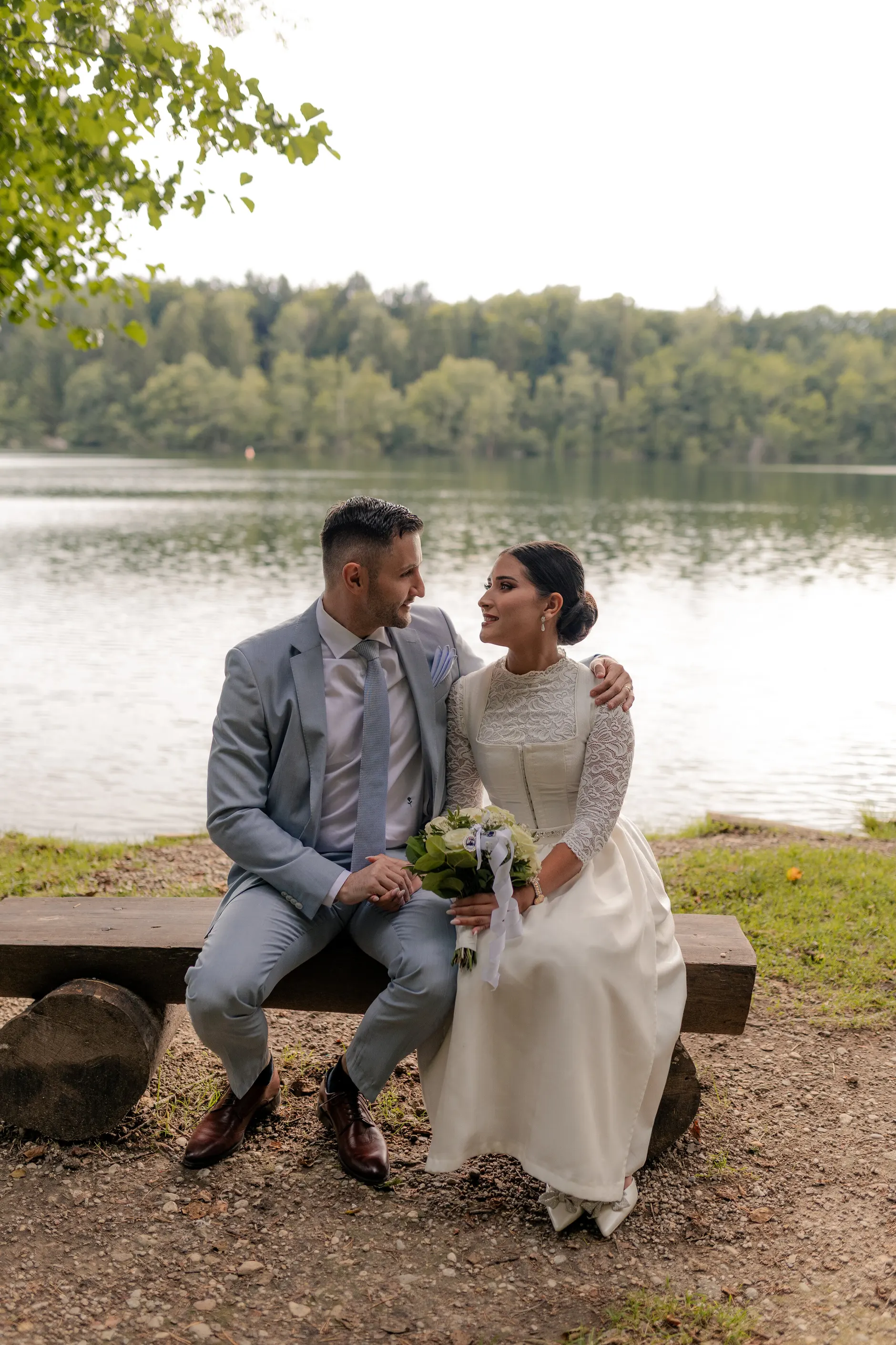 Virginia and Romano – Wedding Portrait Session in Wolfratshausen