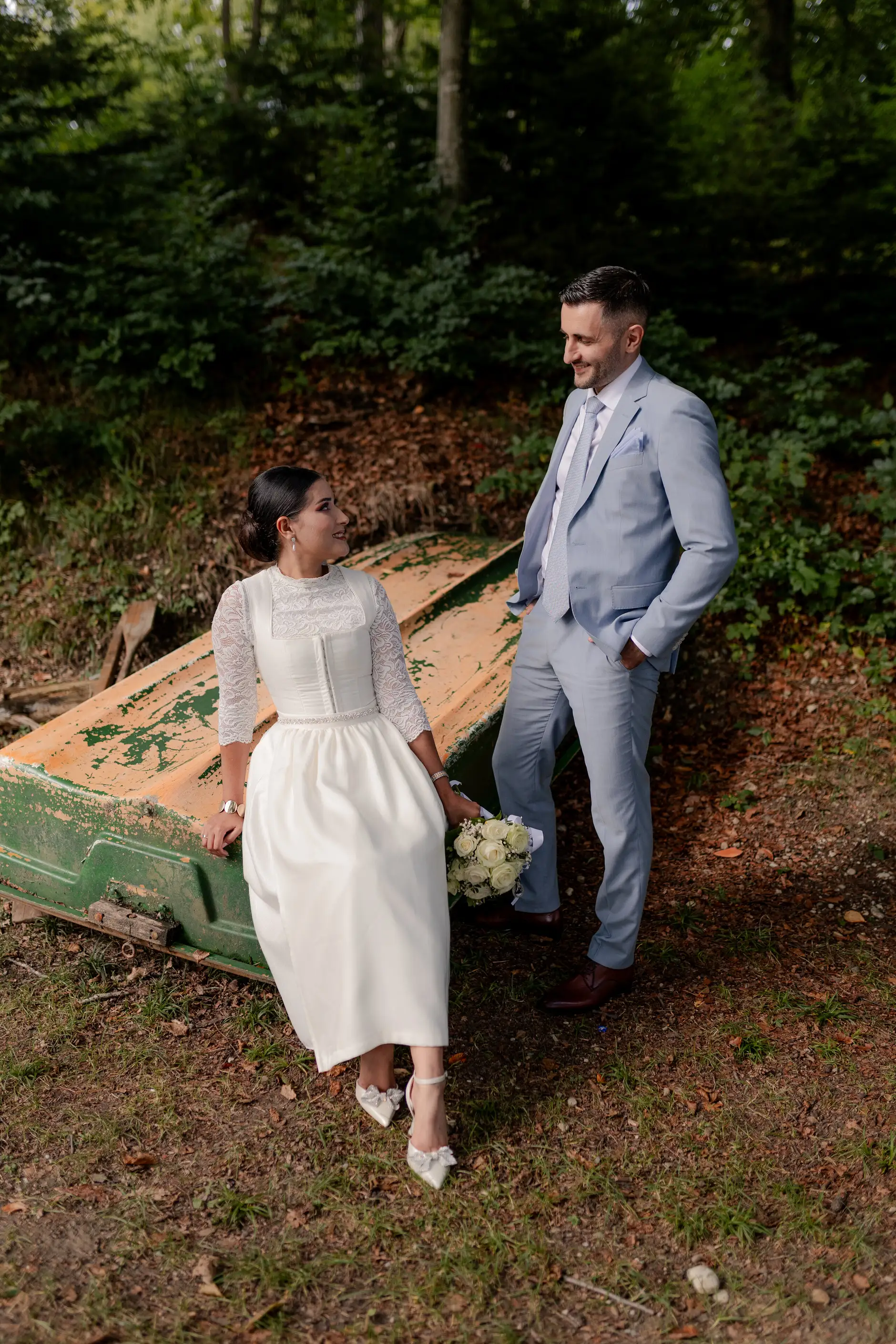 Virginia and Romano – Wedding Portrait Session in Wolfratshausen