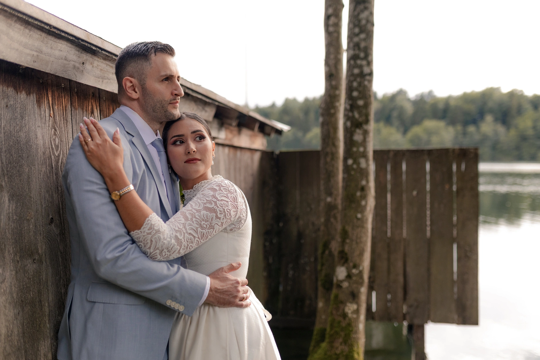 Virginia and Romano – Outdoor Wedding Photos in Wolfratshausen
