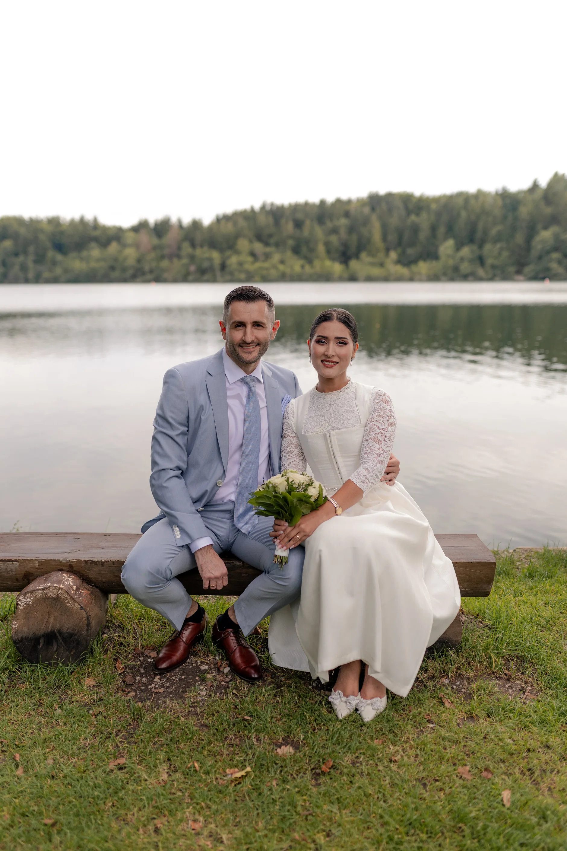 Virginia and Romano – Outdoor Wedding Photos in Wolfratshausen