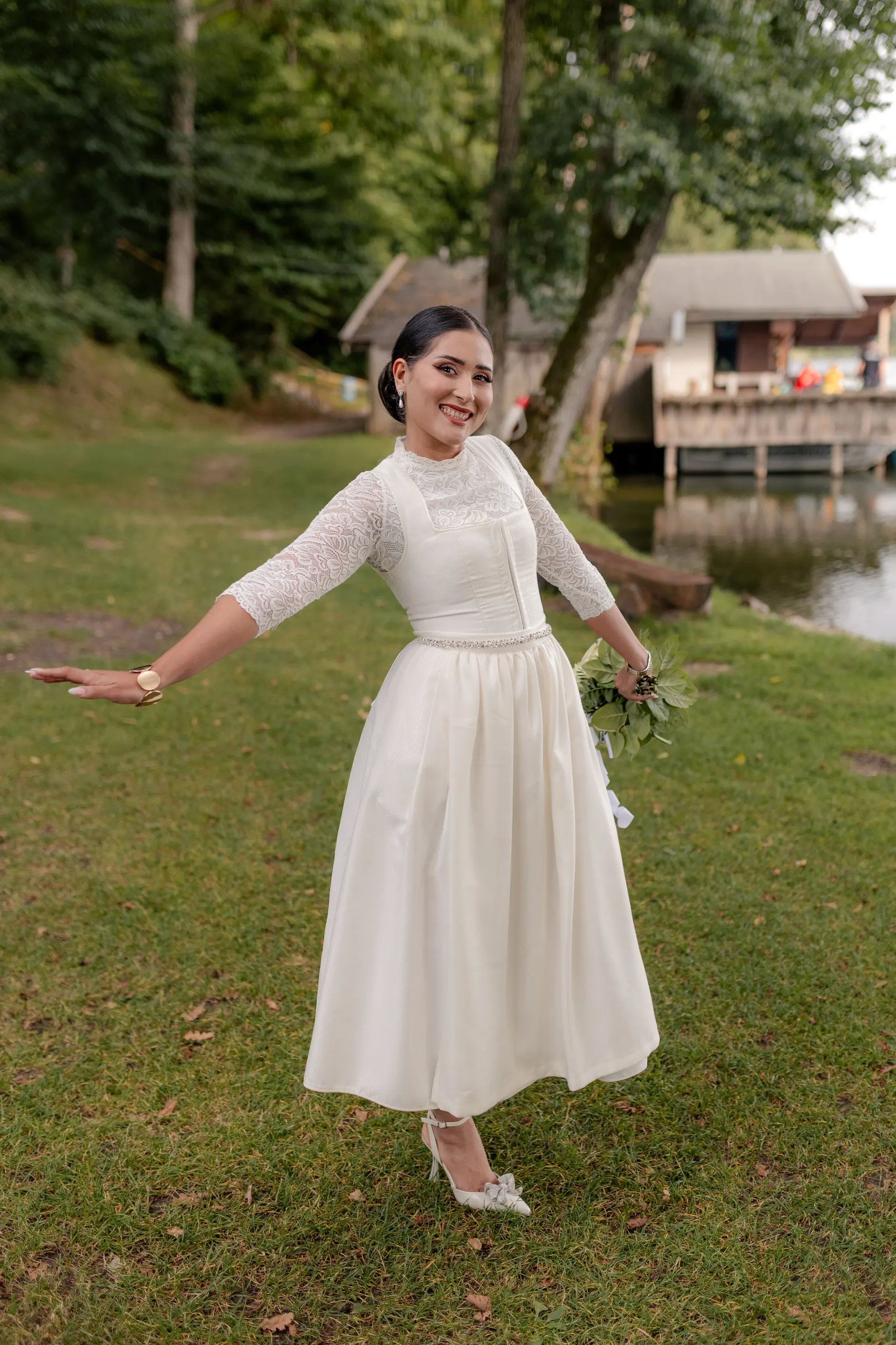 Virginia and Romano – Outdoor Wedding Photos in Wolfratshausen